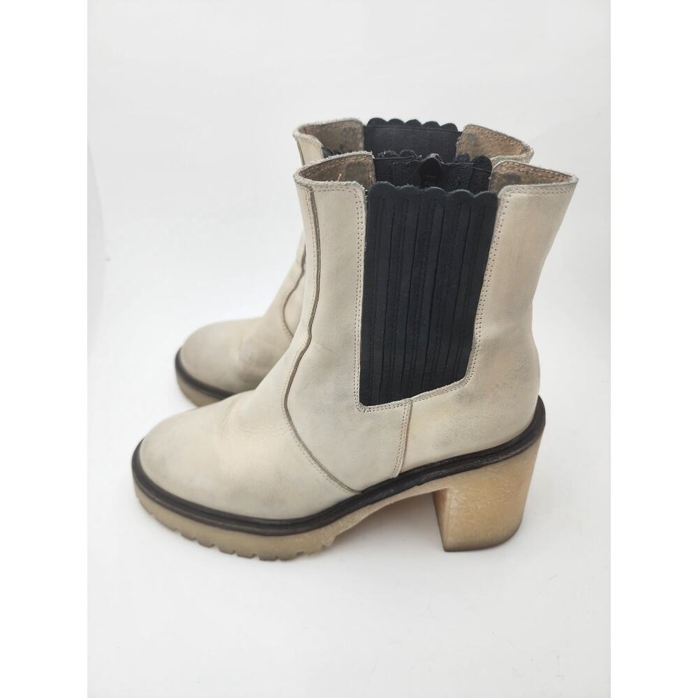 Free people Boots white James chunky Womens 8.5 gorpcore y2k style lagenlook